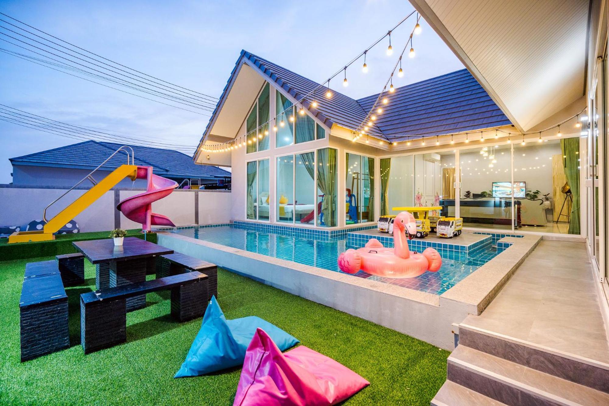 M4 Billion Pool Villa Cha-Am Exterior photo